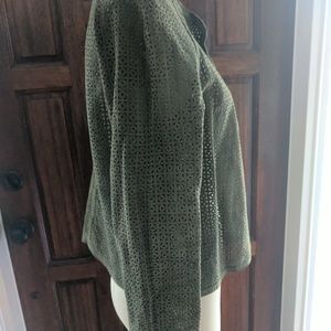 Lasercut Leather Jacket